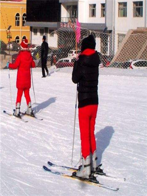 长城岭滑雪场学习