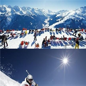 石京龙滑雪场雪上活动
