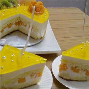 李小姐的手工甜品芒果蛋糕