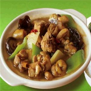 满聚福黄焖鸡米饭美味