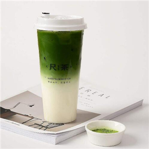 尺茶饮品绿色
