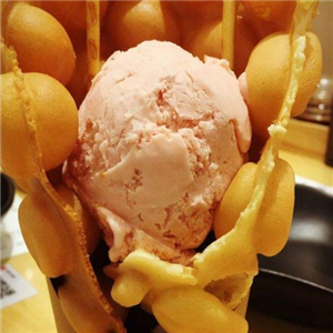 香港芳叔甜品冰淇淋鸡蛋仔