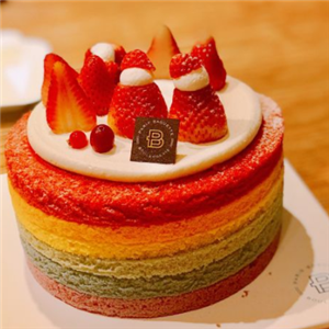 贝甜蛋糕彩虹蛋糕