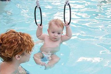  Love playing and swimming Baby swimming Parent child center Water exercise