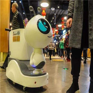东环国际机器人体验中心笑容