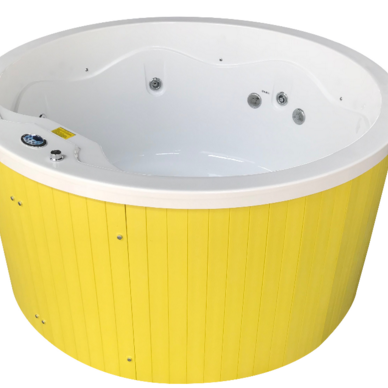 婴乐宝游泳设备黄色浴缸