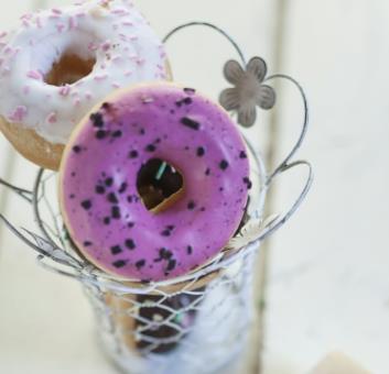 咪拉贝尔甜甜圈紫色