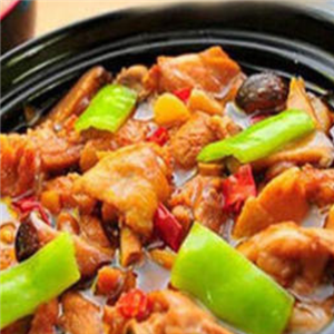 食必恩黄焖鸡米饭青椒