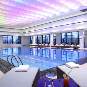 慈溪国际大酒店的游泳池