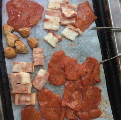 阿里郎韩式自助烤肉各种肉