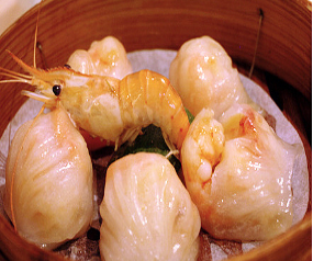 稻香早茶水晶虾饺