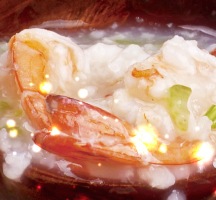 蚌蚌鲜虾粥产品2