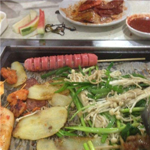 尚品宫韩式自助烤肉蔬菜