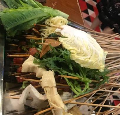串滋香火锅串串蔬菜
