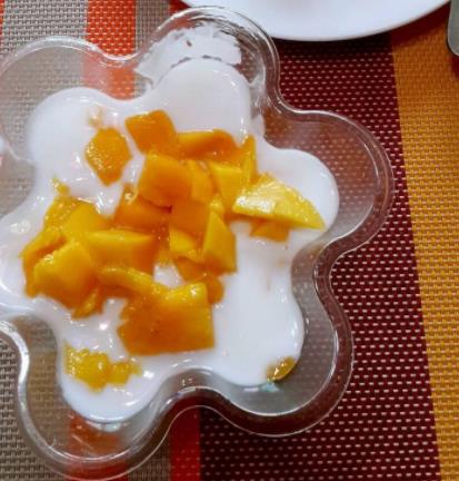 芒果酸奶冻芒果酸奶