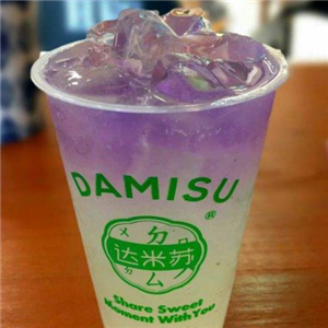 达米苏茶饮紫色