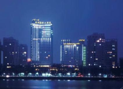 九江远洲国际大酒店夜景