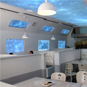 太空一号餐厅环境
