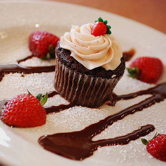 谷之味甜品巧克力小蛋糕
