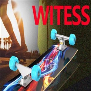 WITESS滑板蓝色
