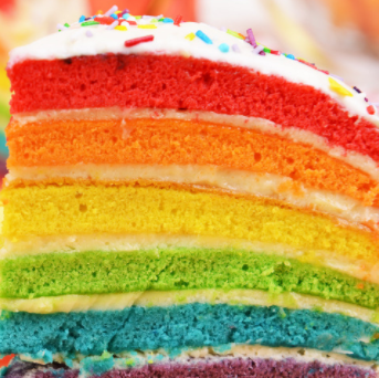 金之信蛋糕连锁彩虹蛋糕