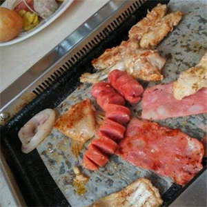 烤尚宫韩式烤肉自助餐厅美食