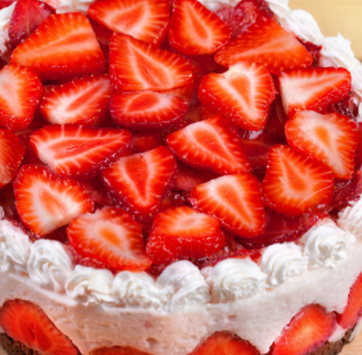 九月手作蛋糕草莓蛋糕