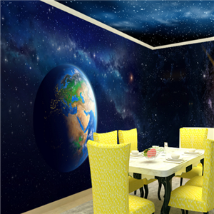 太空一号航空主题餐厅环境