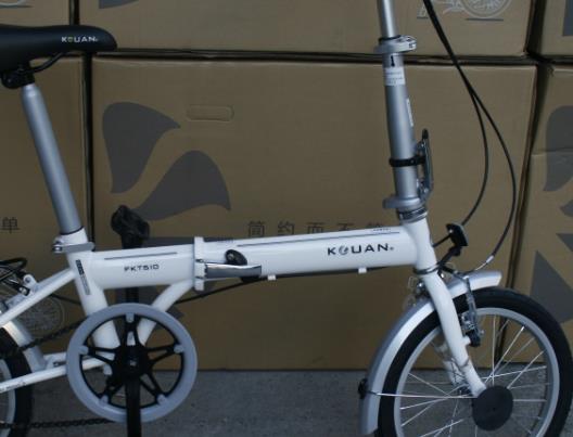 康园自行车白色自行车