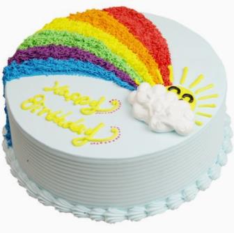 美滋味蛋糕彩虹