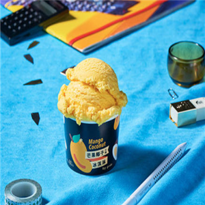 pree冰淇淋黄色