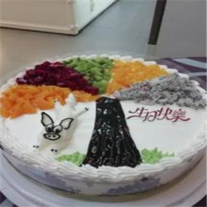 彭记蛋糕生日快乐