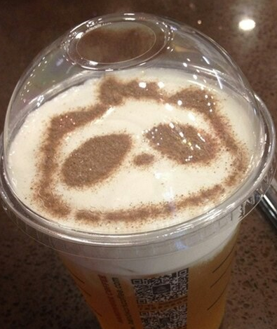 熊猫奶茶店奶盖