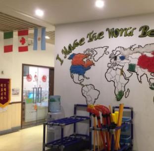 万锦国际幼儿园墙绘