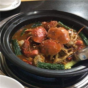 虾王蟹煲花菜