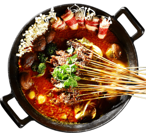 红色岁月红色串串锅汤