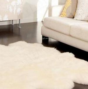 晴纶地毯纯白