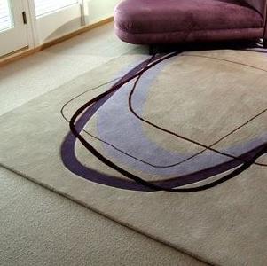 晴纶地毯线条