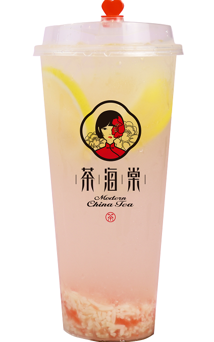 茶海棠柠檬饮品