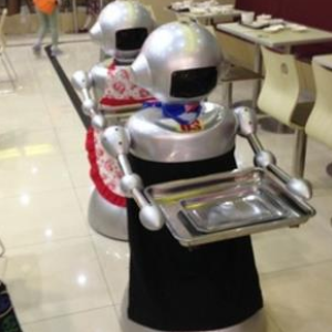 天外客机器人餐厅托盘
