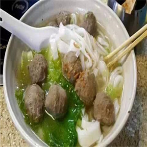 潮汕牛肉粿条美味