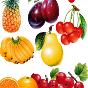 许多水果