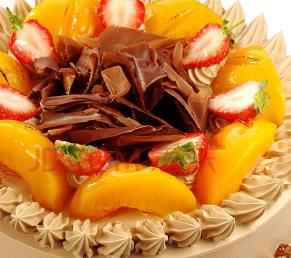 水果喜贝乐蛋糕
