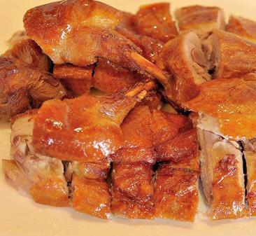 三餐枣木烤鸭香