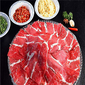胡一牛潮汕牛肉火锅-牛肉片
