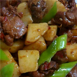 利康红焖鸭土豆