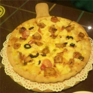 比爱多韩国披萨烤肉披萨