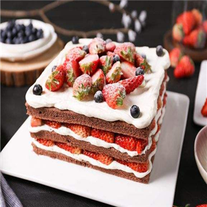 思美乐蛋糕草莓