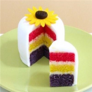 喜德福食品彩色蛋糕