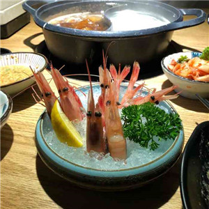 旬野菜日式涮涮锅鲜虾